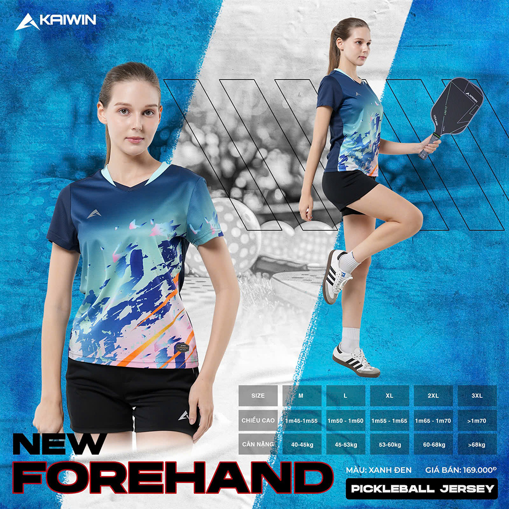 áo thể thao nữ Kaiwin Forehand 4