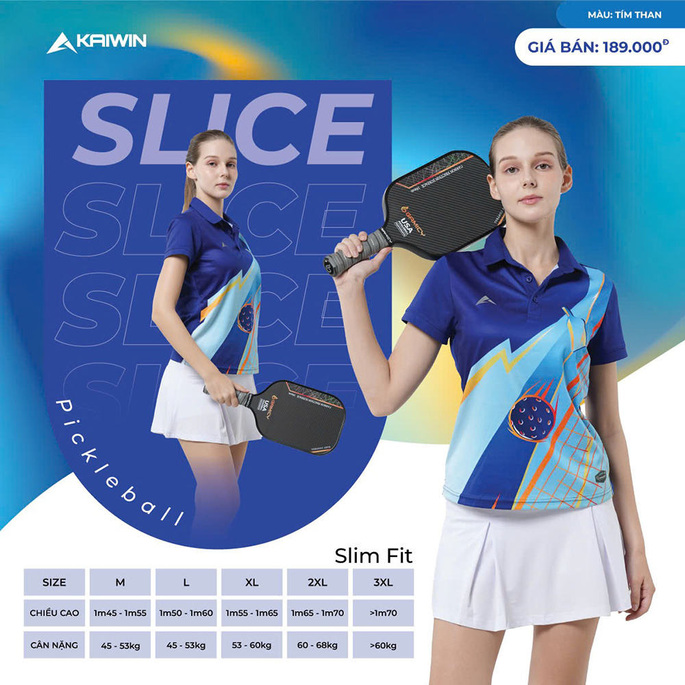 áo Polo nữ Kaiwin Slice 1