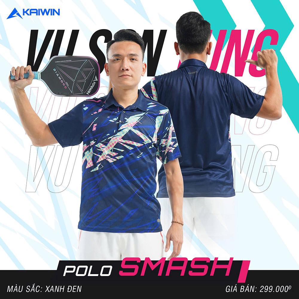 áo Polo nam Kaiwin Smash 3