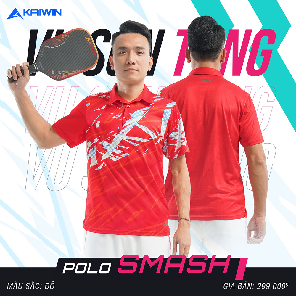 áo Polo nam Kaiwin Smash 4