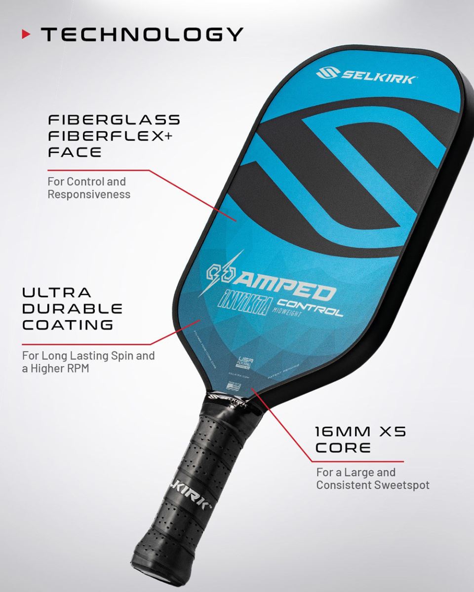 vợt Pickleball Selkirk AMPED Control - Epic 6