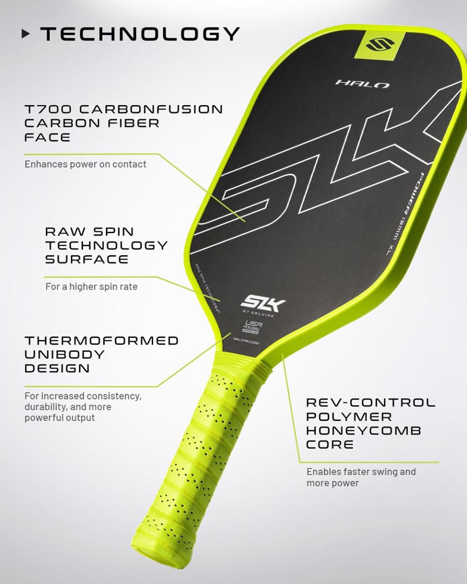 vợt Pickleball Selkirk SLK HALO Power - XL 5