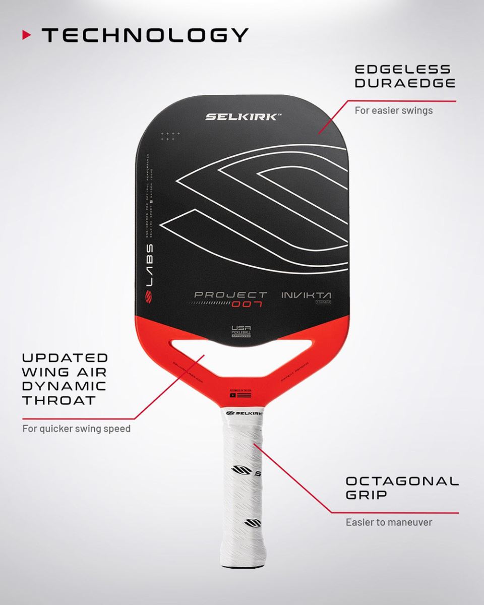 vợt Pickleball Selkirk LABS Project 007 14mm - Invikta 6