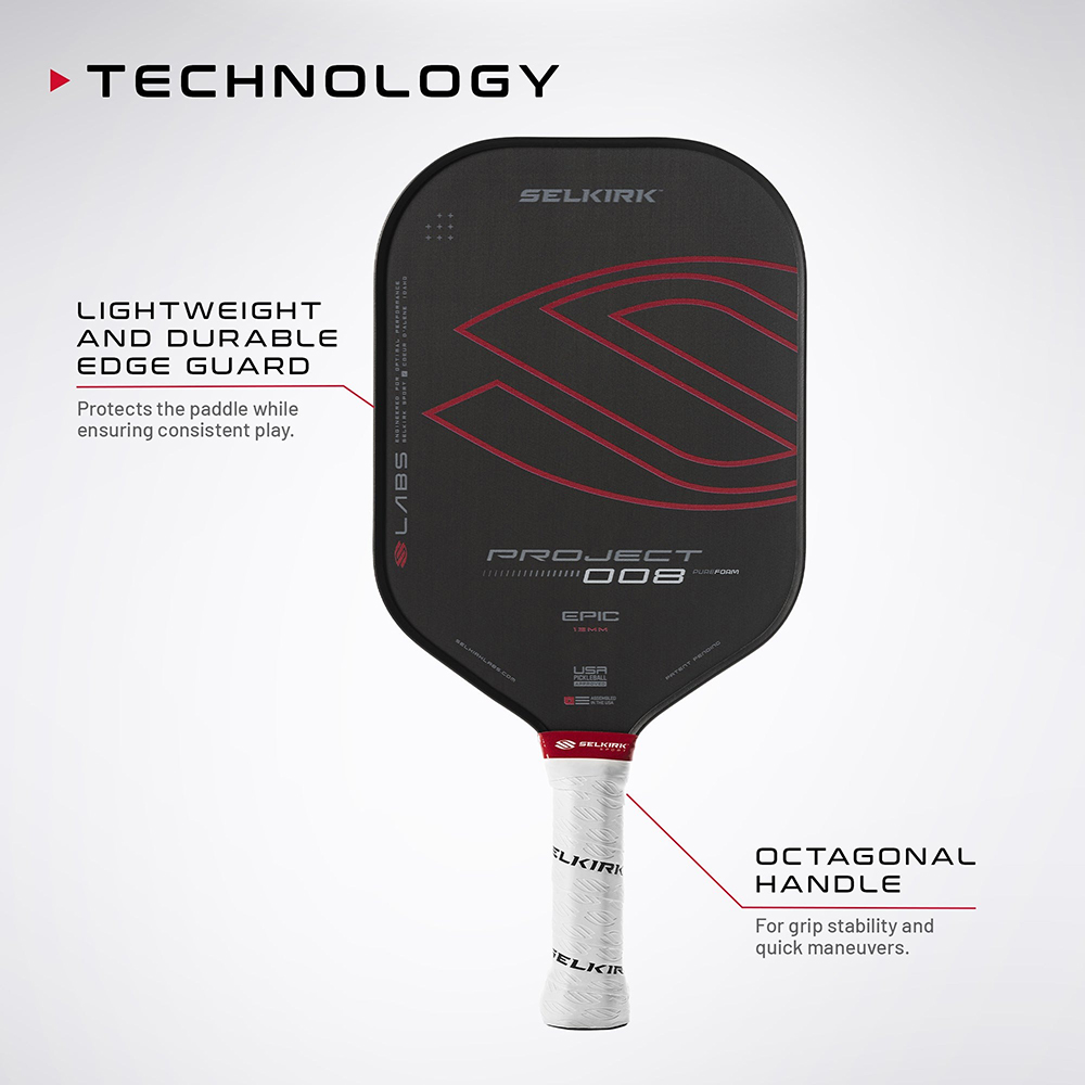 vợt Pickleball Selkirk LABS Project 008 13mm - Invikta 6