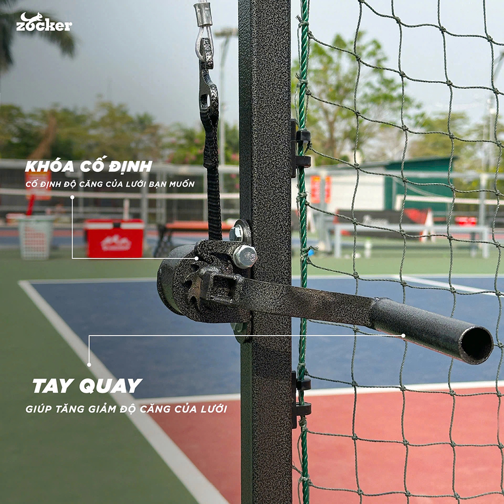 bộ khung lưới Pickleball cao cấp Zocker LPZ30 2