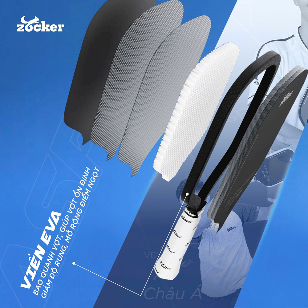 vợt Pickleball Zocker Aspire x Phúc Huỳnh 5