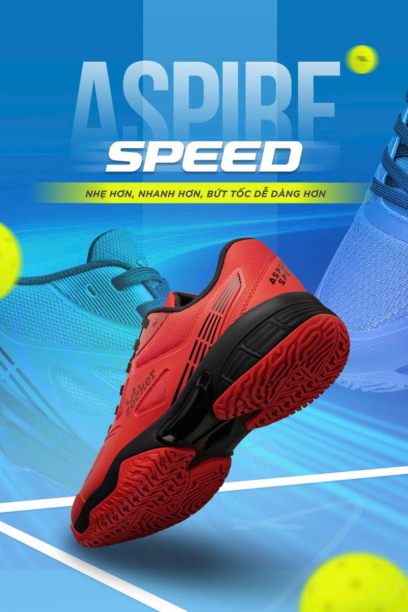 giày Pickleball Zocker Aspire Speed 1