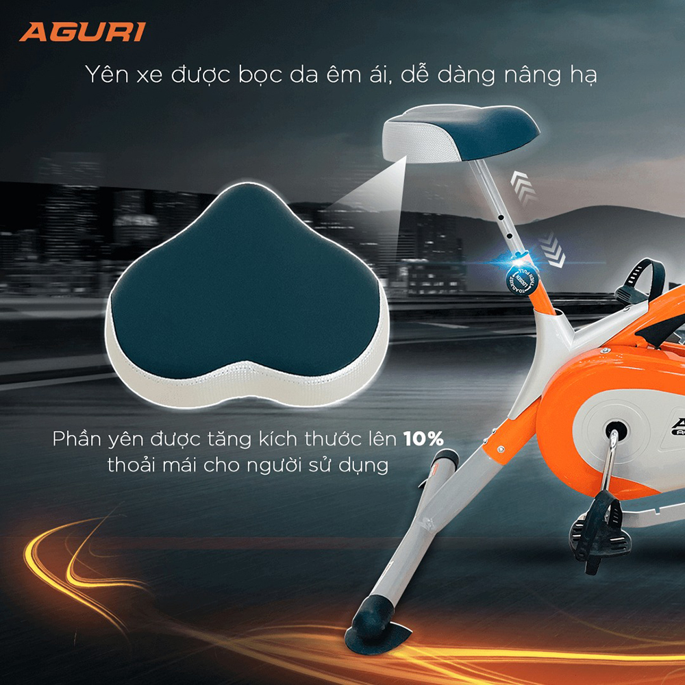 xe đạp tập thể dục AGURI AGA-206PAS 12