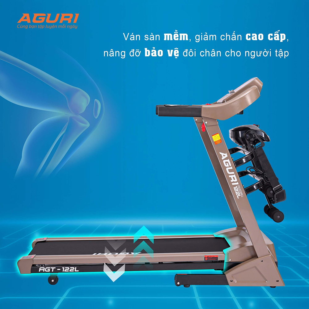 máy chạy bộ AGURI AGT-122L 7
