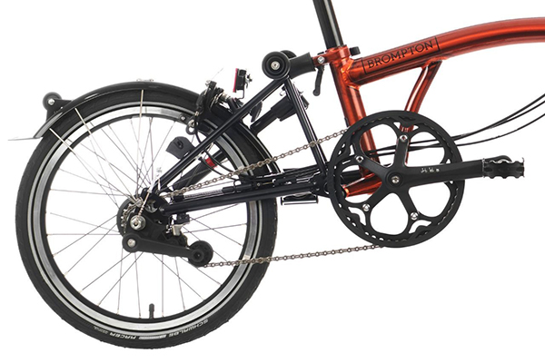 bộ truyền động xe đạp gấp Brompton C Line Explore