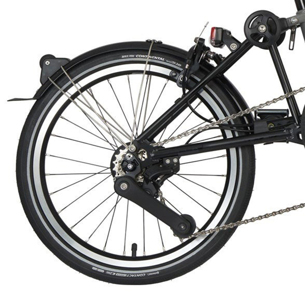 củ đề xe đạp gấp Brompton P Line Urban