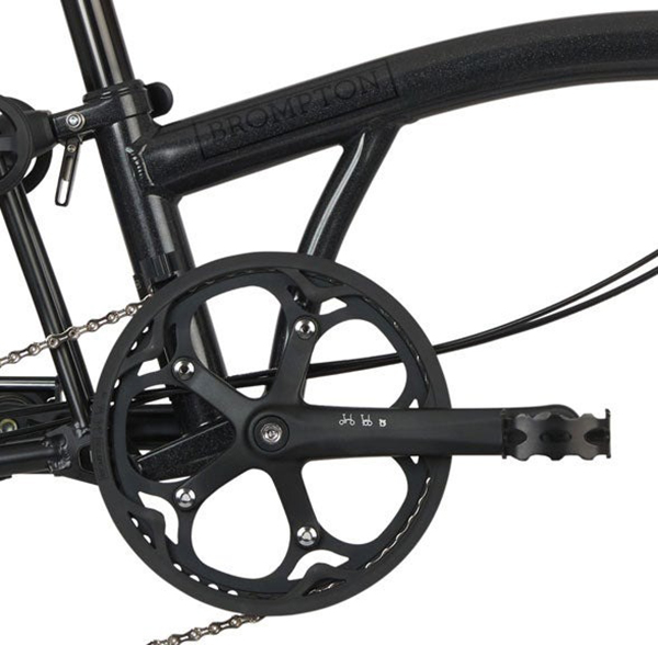 đùi đĩa xe đạp gấp Brompton P Line Urban