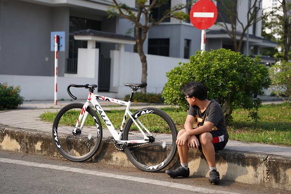 khung xe đạp Fixed Gear CALLI F5000