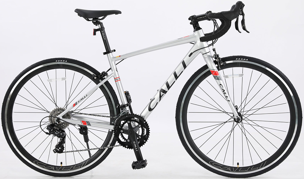 xe đạp đua CALLI TOP-2C bạc