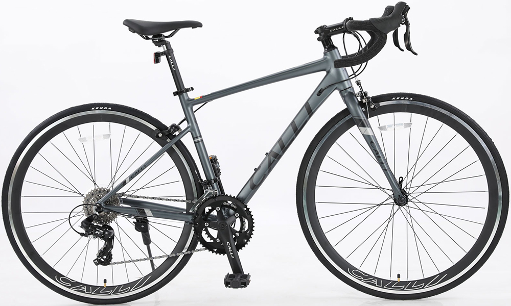 xe đạp đua CALLI TOP-2C xám