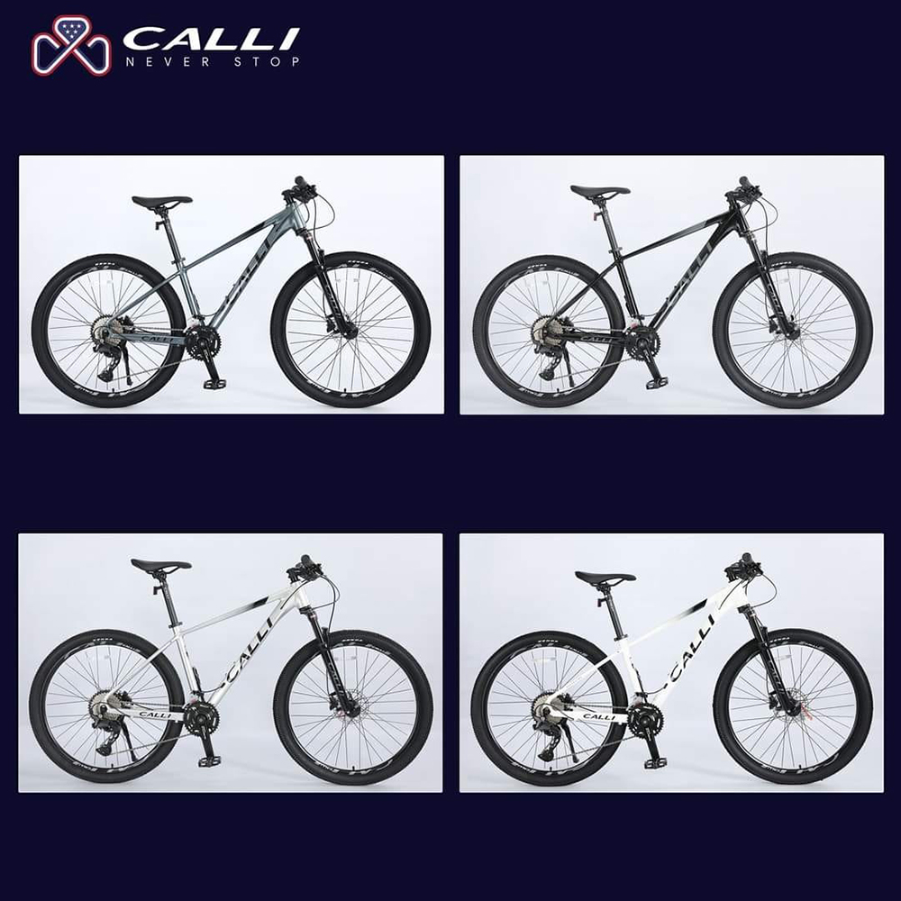 màu sắc xe đạp địa hình thể thao CALLI 6100 2025