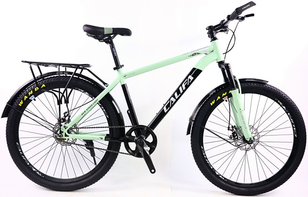 xe đạp địa hình thể thao Califa C160 đen xanh