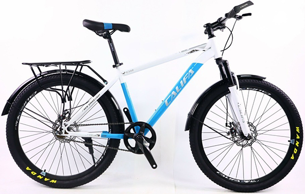 xe đạp địa hình thể thao Califa C160 trắng xanh