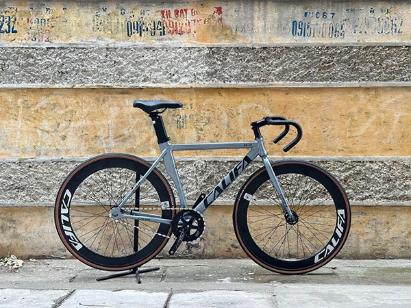 xe đạp Fixed Gear Califa CX10 xanh