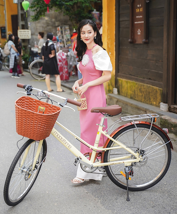lốp xe đạp nữ California Modeltime Mango