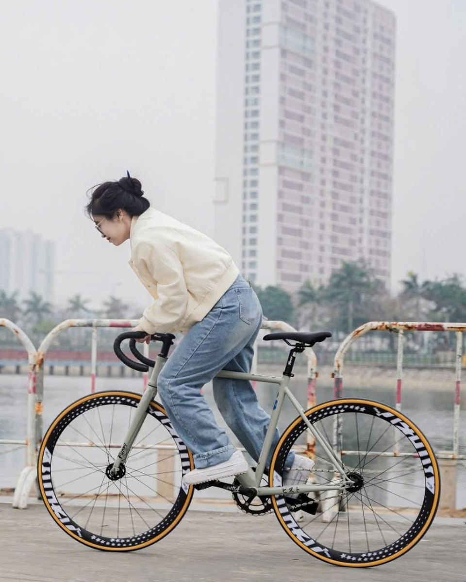 Phong cách sống xanh qua xe đạp Fixed Gear