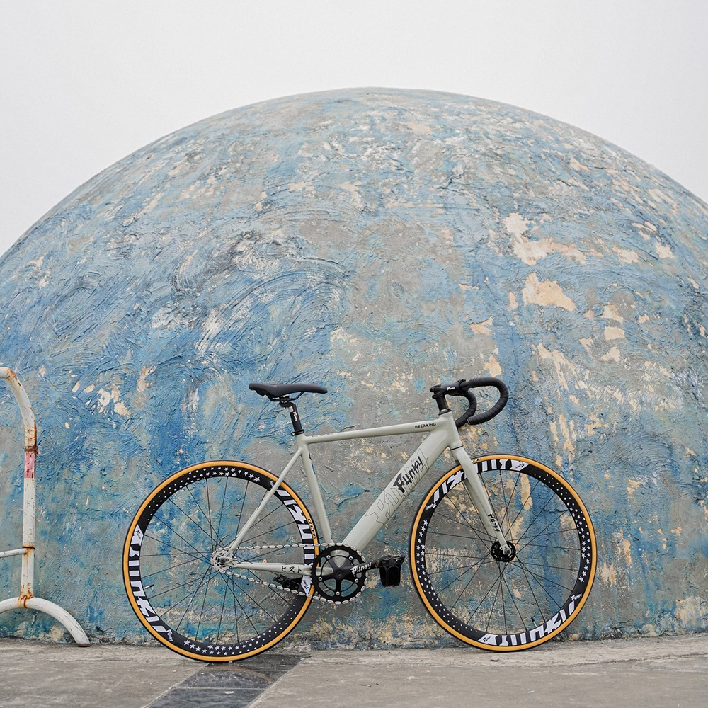 xe đạp Fixed Gear Funky Breaking