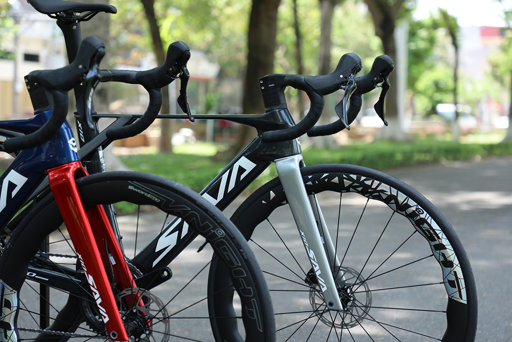 khung sườn xe đạp đua SAVA X10 R7120