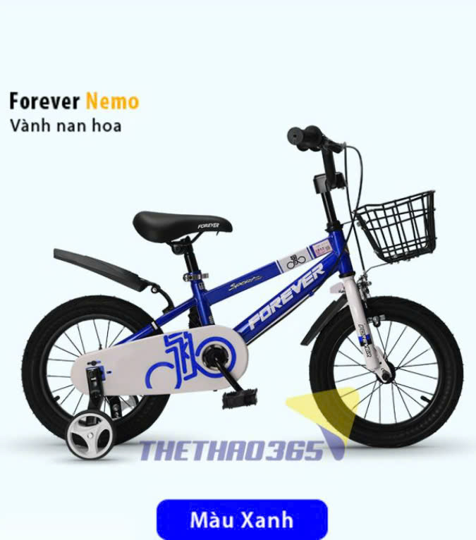 Xe đạp trẻ em Forever Nemo II - Giá bán tại Thể Thao 365: 1.320.000VNĐ