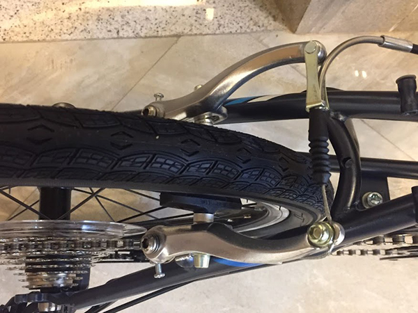 phanh xe đạp gấp DAHON LAUNCH 2000 KAC082 20