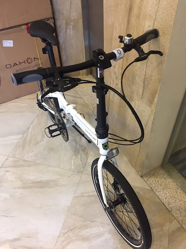 tay lái xe đạp gấp DAHON LAUNCH D8 KBA083 20