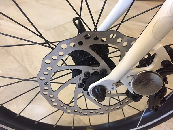 đĩa phanh xe đạp gấp DAHON LAUNCH D8 KBA083 20