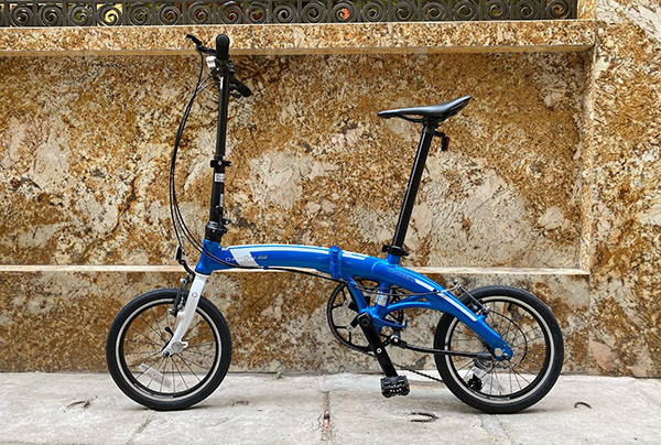 xe đạp gấp DAHON MU SL D9 PAA693 16 xanh dương
