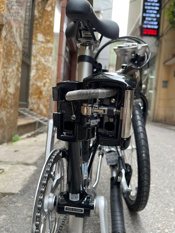 cách gấp xe đạp gấp DAHON Mu D9 20
