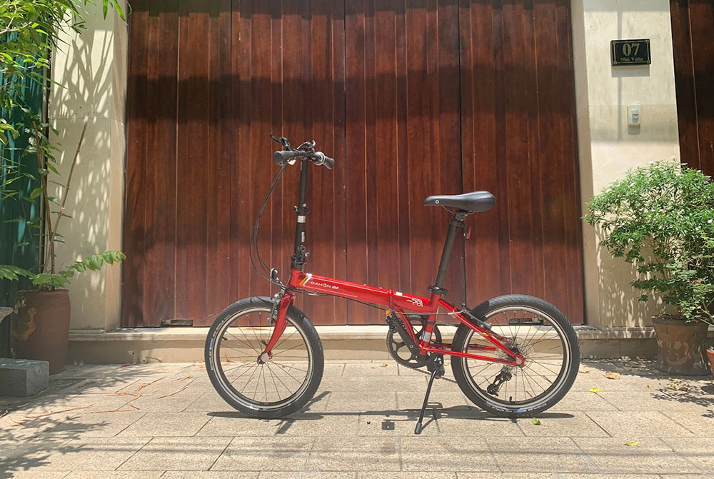 yên xe đạp gấp DAHON P8 KBC083 20