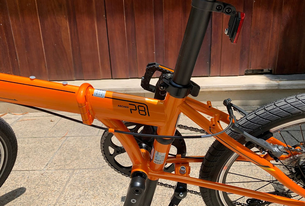 sườn xe đạp gấp DAHON P8 KBC083 20