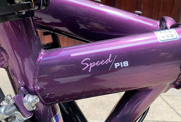 sườn xe đạp gấp DAHON SPEED P18 KAC083 20