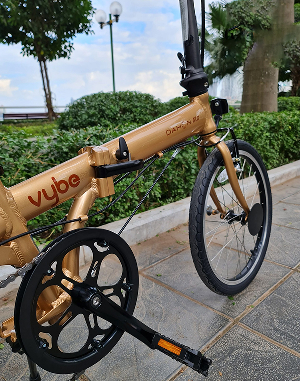 đùi đĩa xe đạp gấp DAHON Vybe D7 20