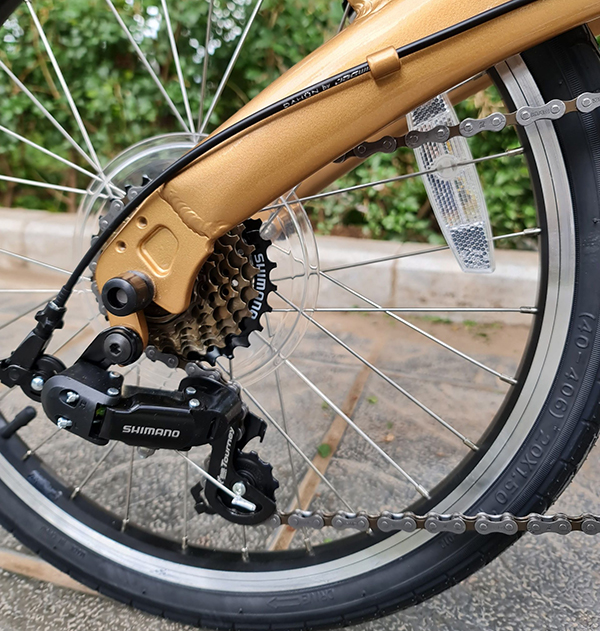 củ đề xe đạp gấp DAHON Vybe D7 20