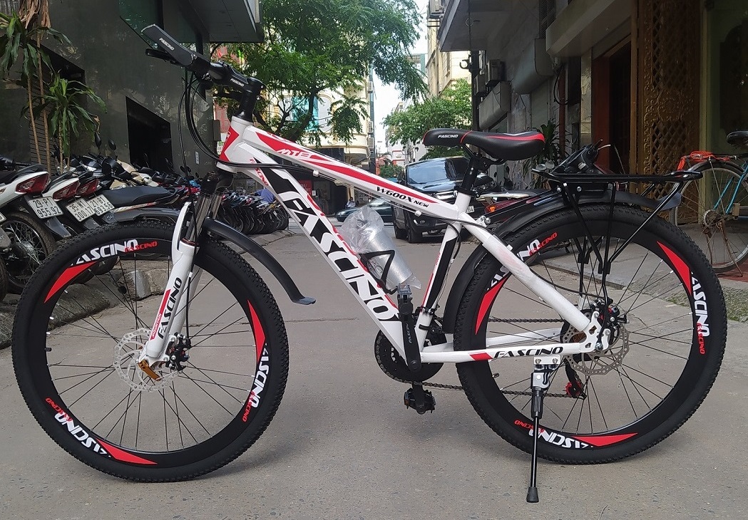 Fascino W600X New mầu Trắng Đỏ