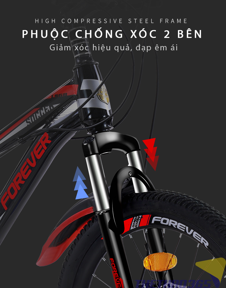 Phuộc giảm xóc êm ái