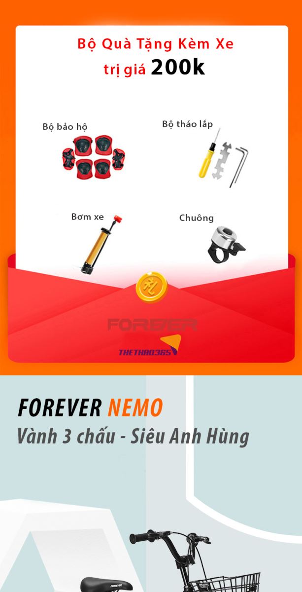 Xe đạp trẻ em Forever