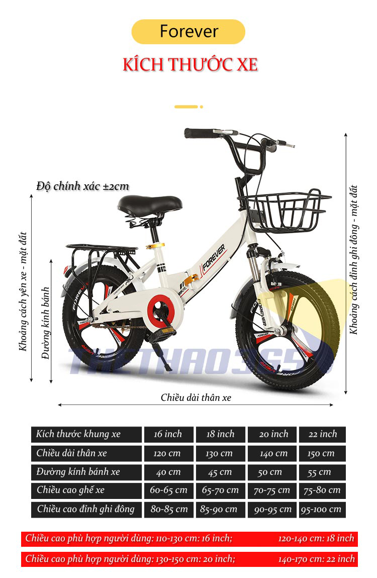 Xe đạp trẻ em nữ