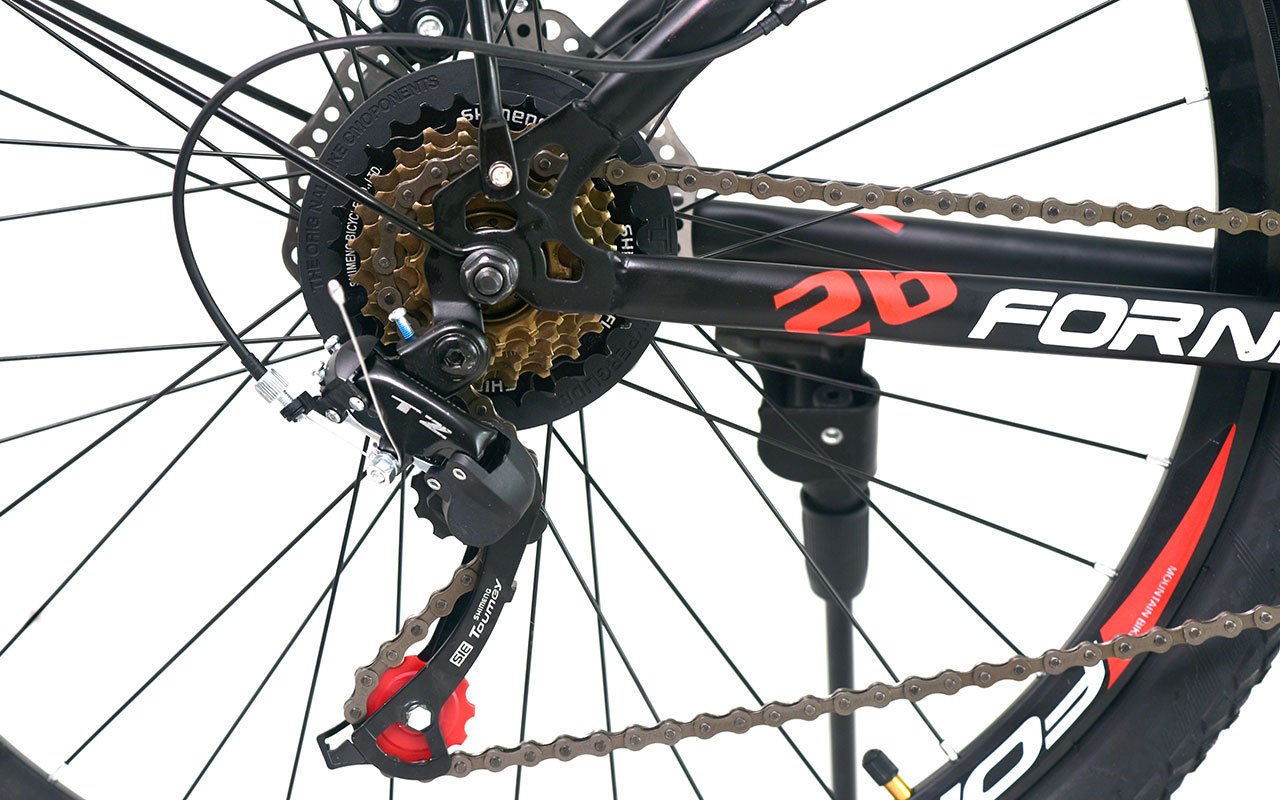 Bộ truyền động Shimano Tourney bền bỉ, chính xác