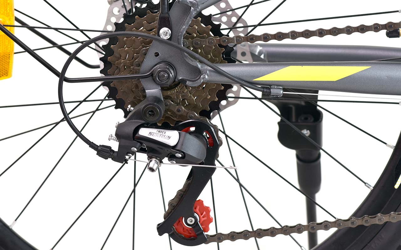 Bộ truyền động Sunrun 24 tốc độ với 3 đĩa và 8 líp