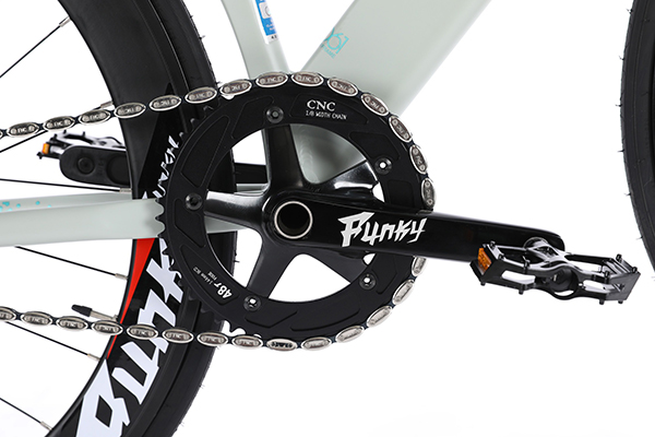 đùi đĩa xe đạp Fixed Gear Funky Locking