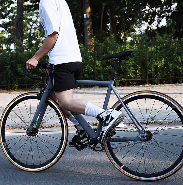 tay phanh xe đạp Fixed Gear Funky Popping