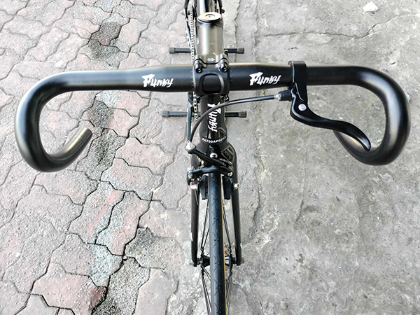 tay lái xe đạp Fixed Gear Funky Popping