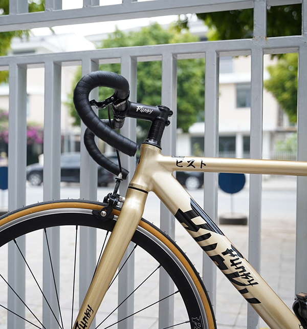 pô tăng xe đạp Fixed Gear Funky Popping