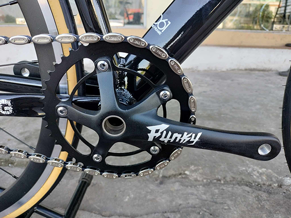đùi đĩa xe đạp Fixed Gear Funky Popping