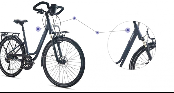 khung xe đạp touring Giant TROOPER 5500 2023